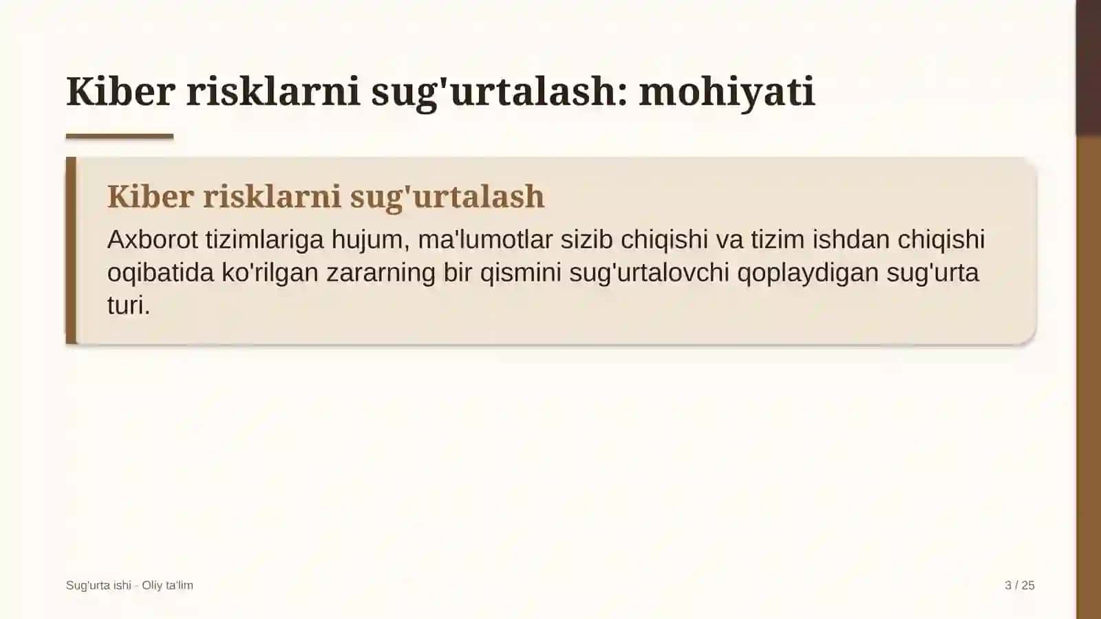 turistik axborot markazlarida kiber risklarni sug'urtalash 3571 3