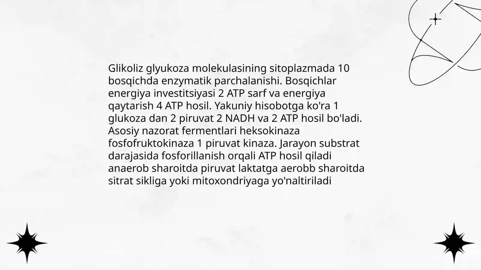 Uglevod almashinuvi 3