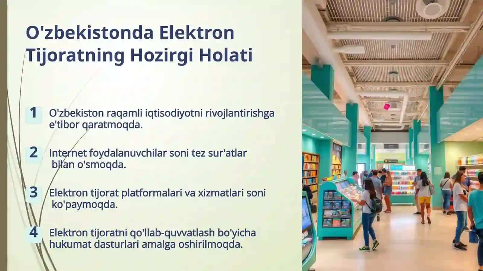 Elektron Tijoratning Rivojlanishi 3