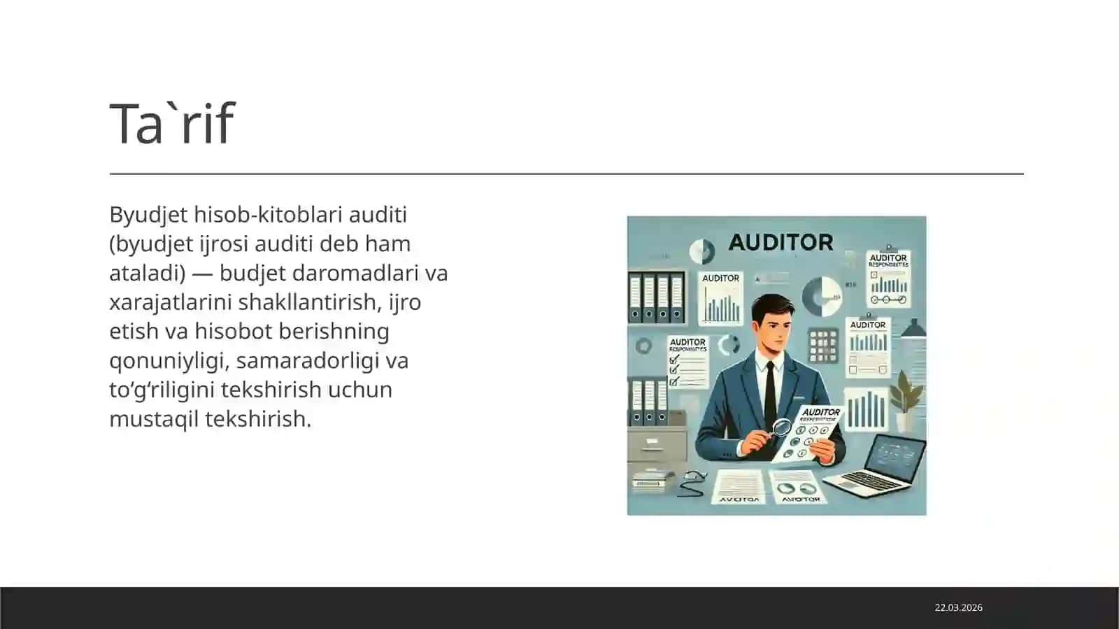 Byudjet hisob-kitoblari auditi 3