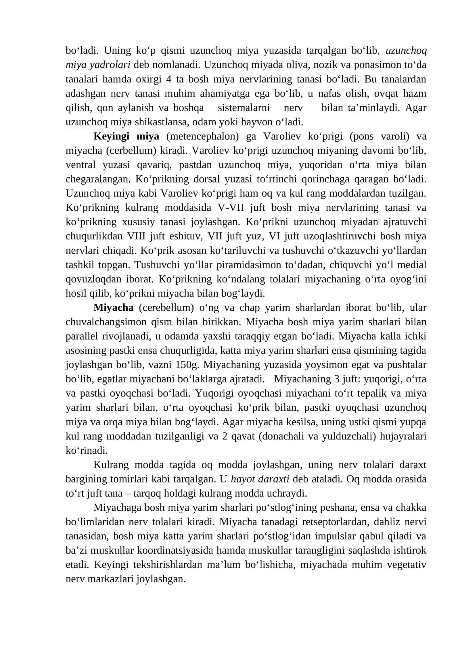 13-MA’RUZA. BOSH MIYANING TUZILISHI 3
