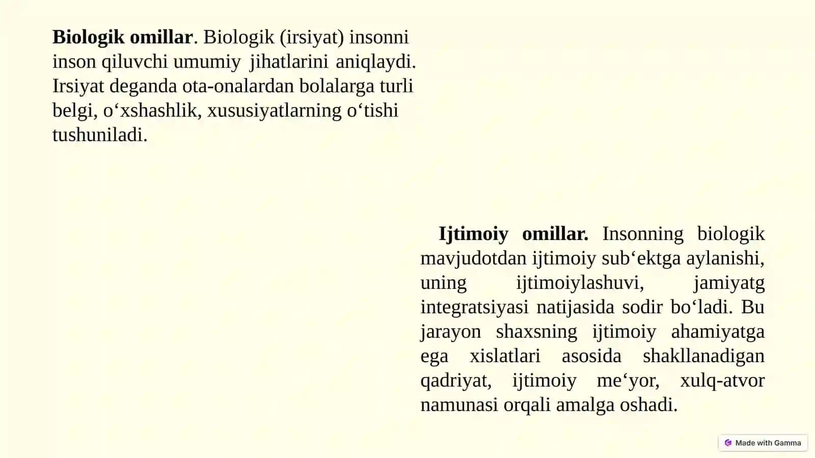Ijtimoiylashuv omillari va vositalari 3