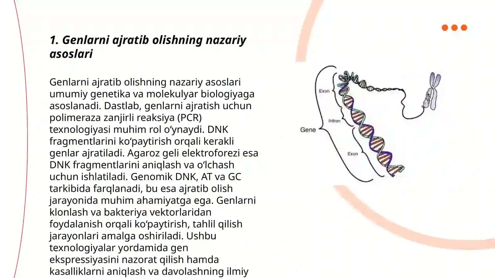 Genlarni ajratib olish usullari 3