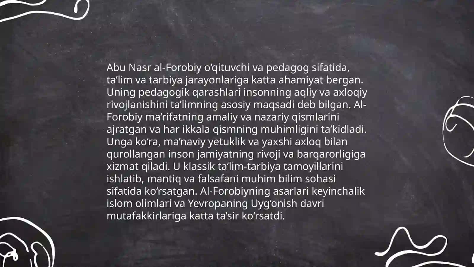 Abu Nasr al-Farobiyning pedagogik qarashlari 3
