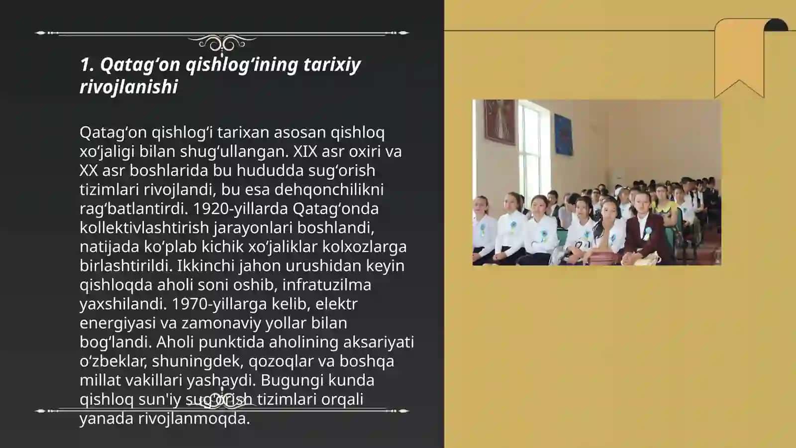 Qatagʻon qishlogʻi toponomiyasi 3
