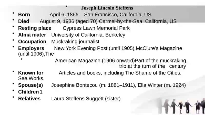 Lincoln Steffens 3