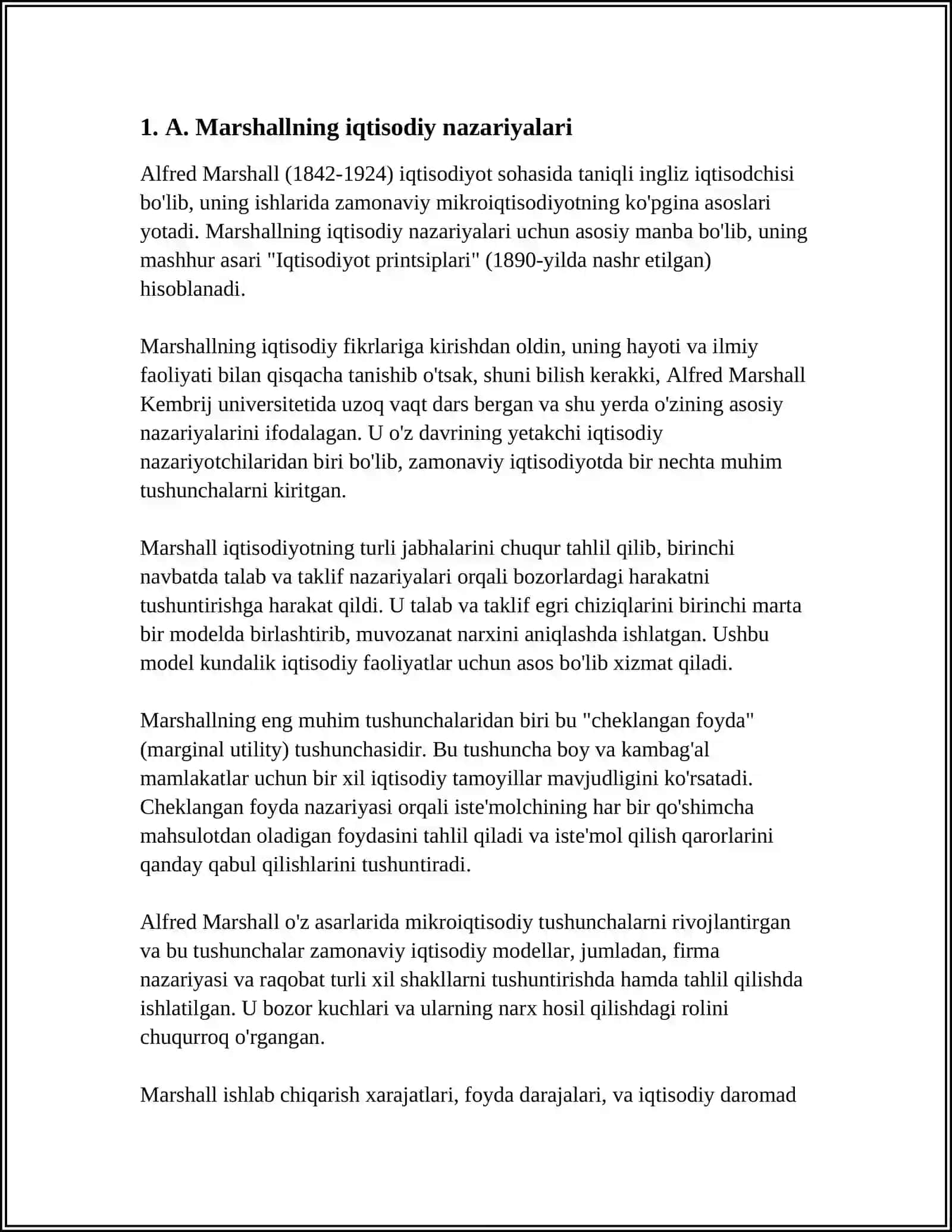 A.MARSHAL NING TALAB VA TAKLIF NAZARYALARI 3