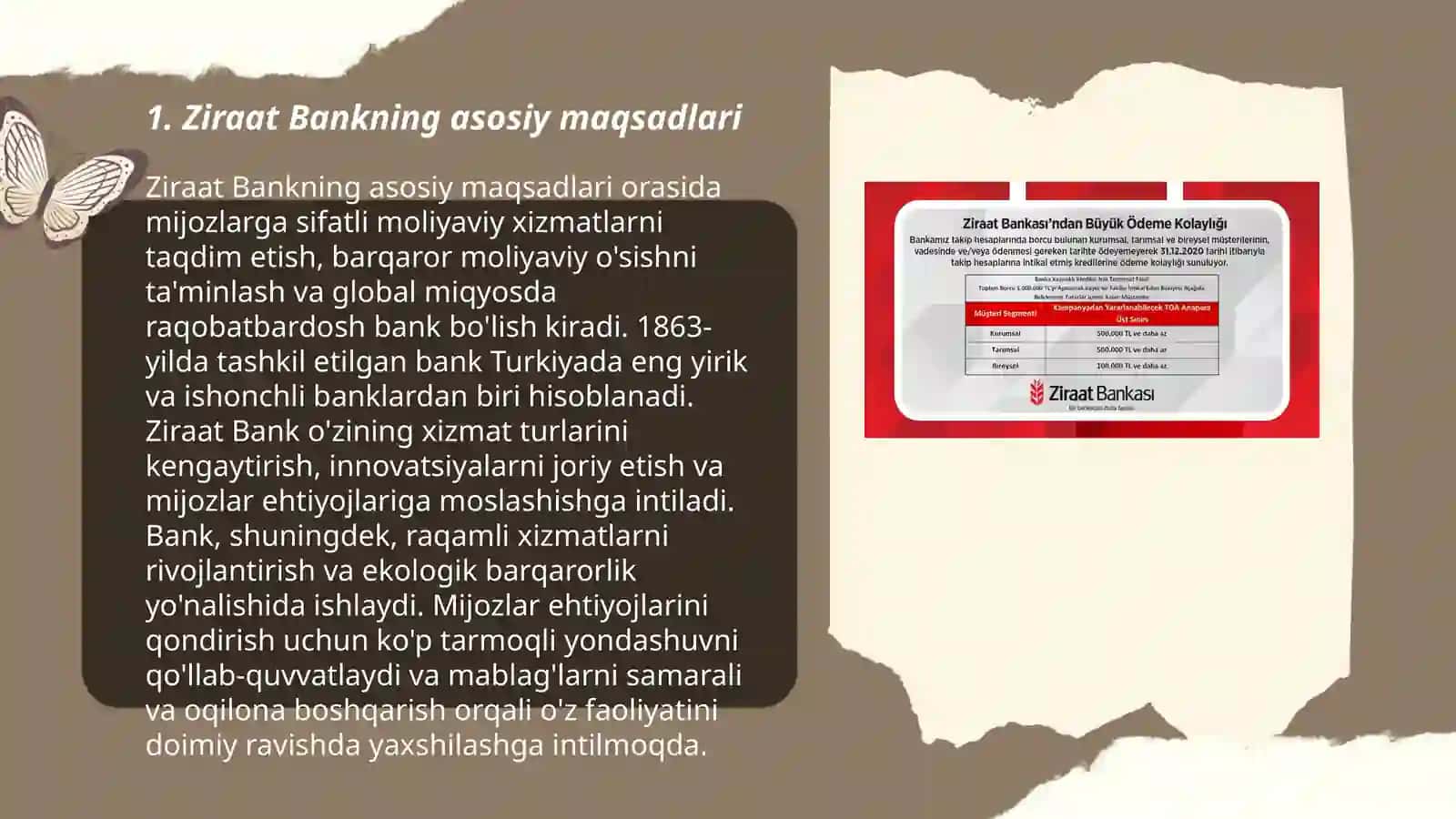 Ziraat Bank: maqsadi va vazifalari 3