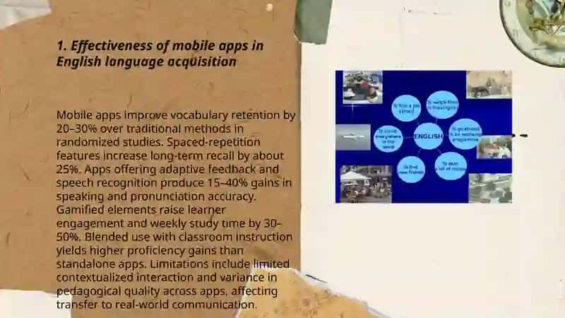 The role of Applications to learn English 3