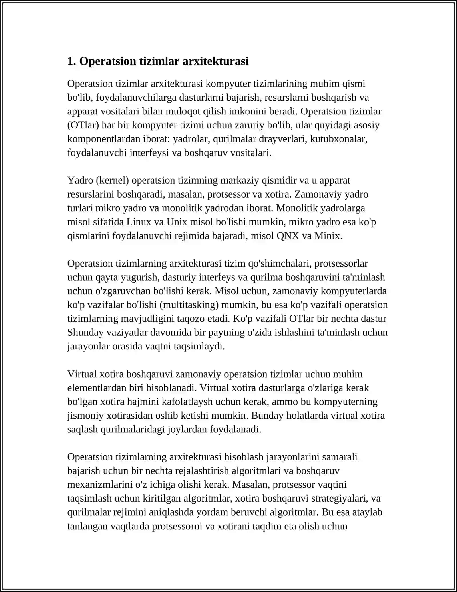 OPERATSION TIZIMLAR 3
