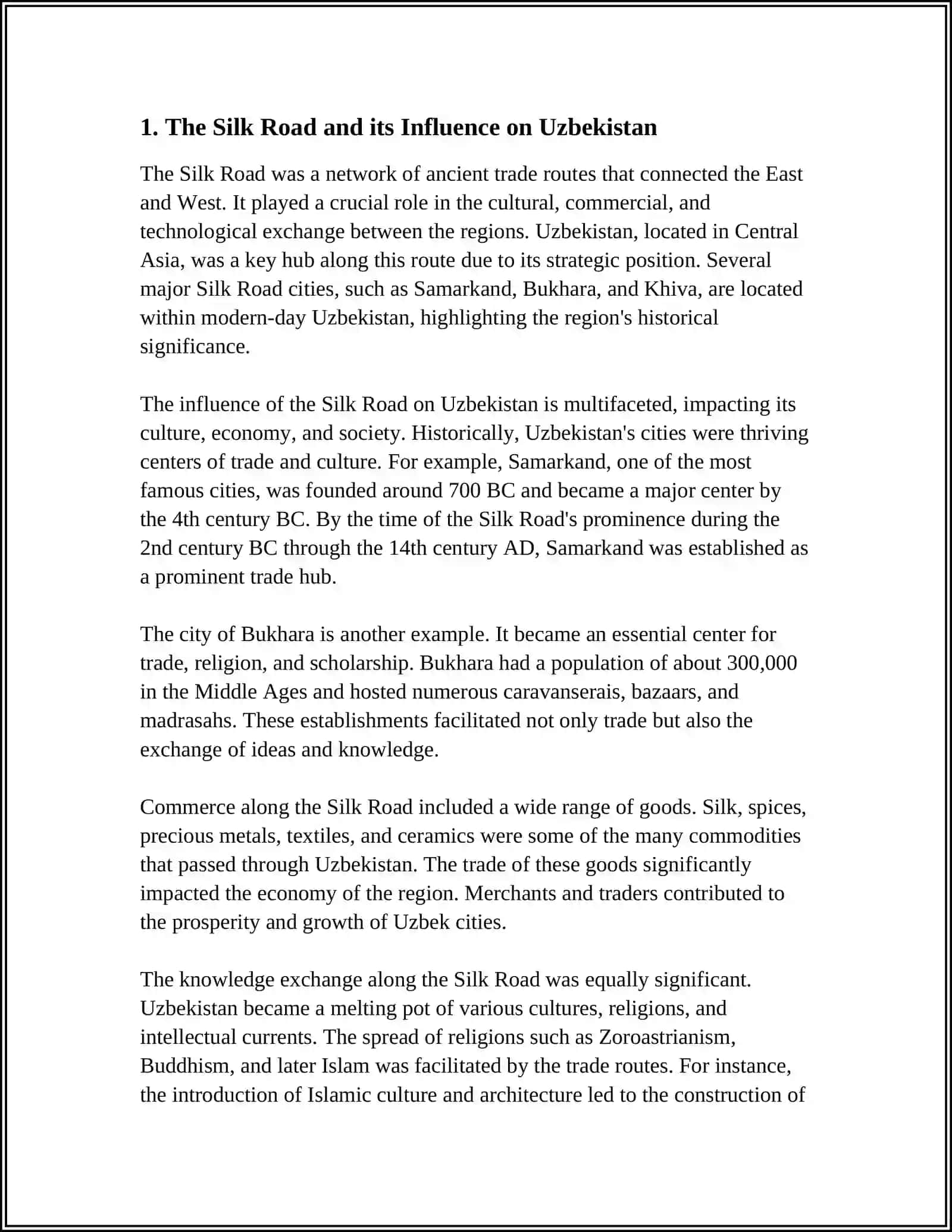 HISTORY OF UZBEKISTAN 3
