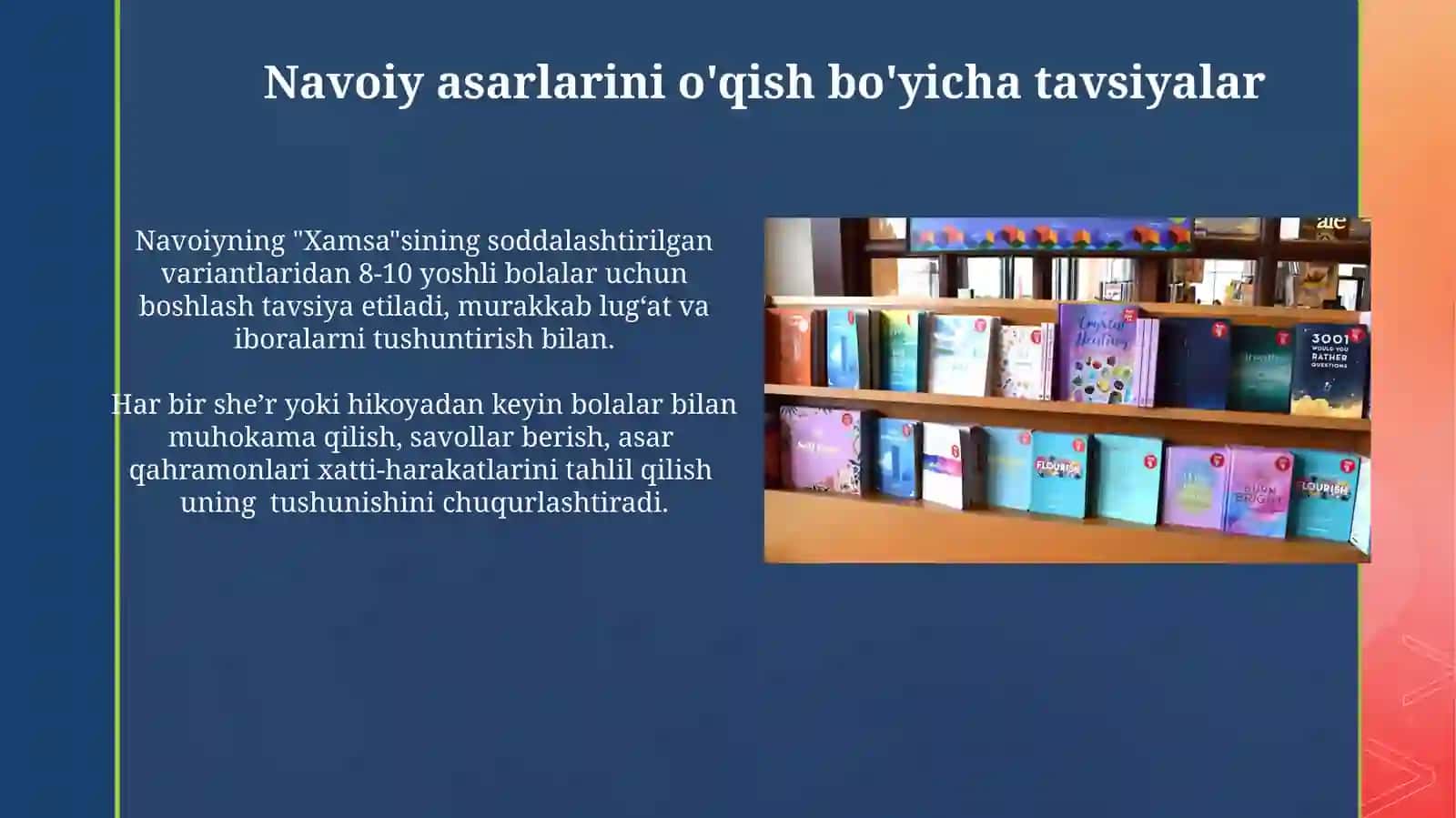 Alisher Navoiy asarlaribolalarkitobxonligida 3