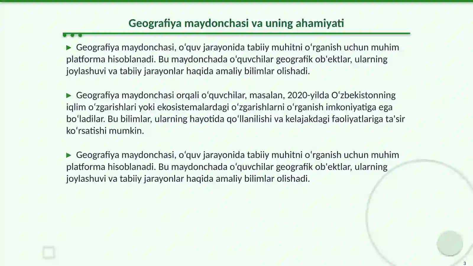 Geografiya maydonchasi 3