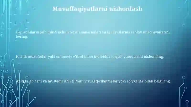 Òqish darslarida mustaqil ishlarni tashkil etish 3