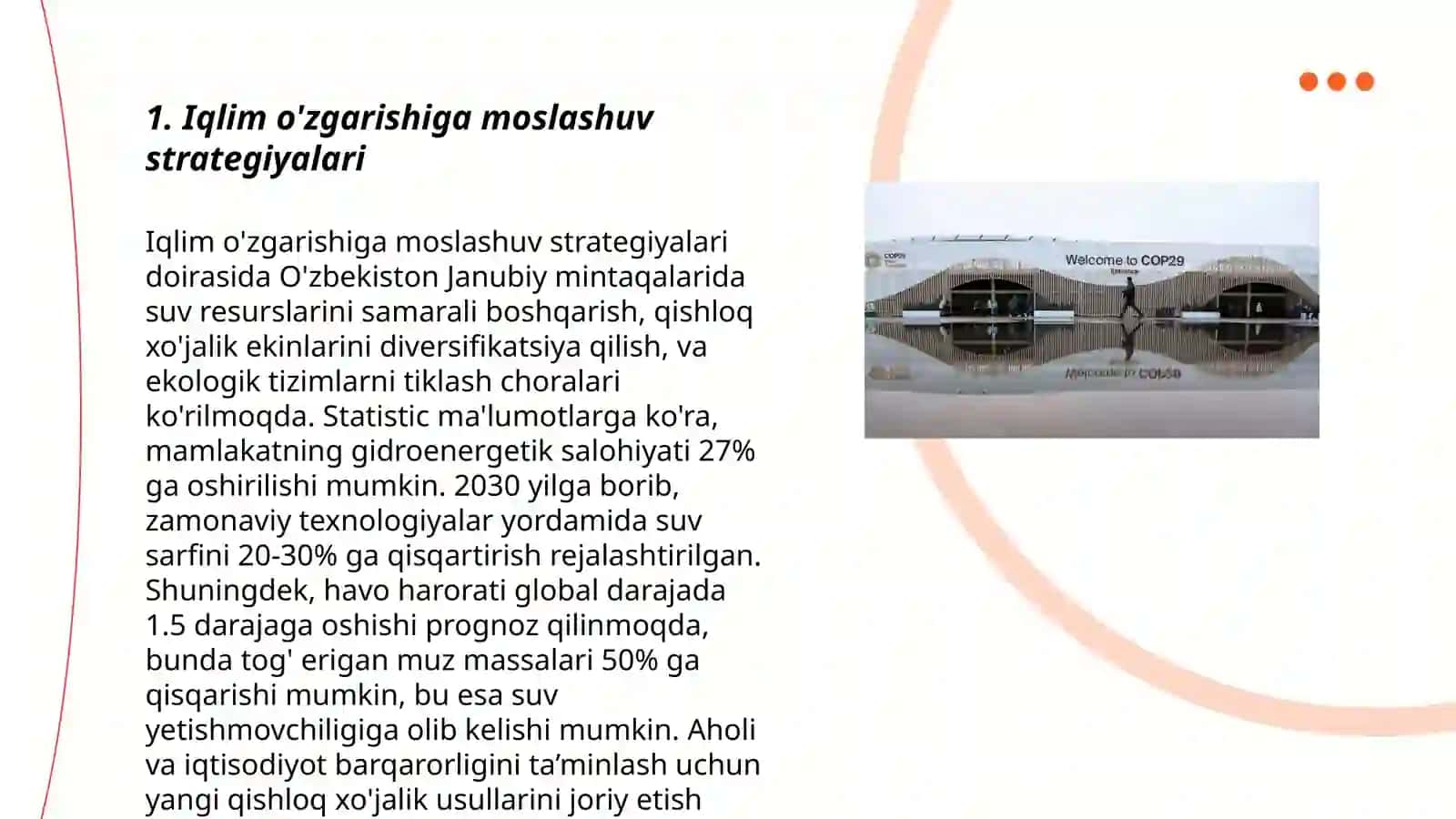Iqlim õzgarishiga moslashish 3