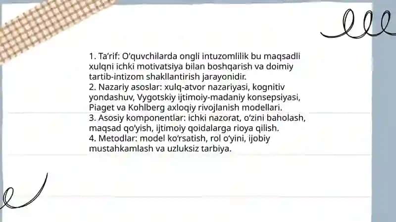 Umumiy pedagogika fanidan mustaqil ish 3