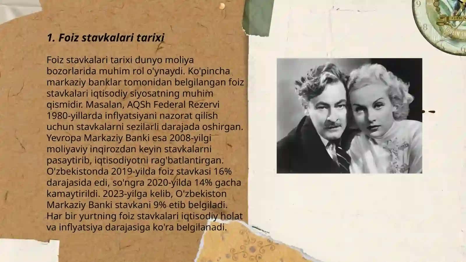 Foiz stavkalari tarixi 3