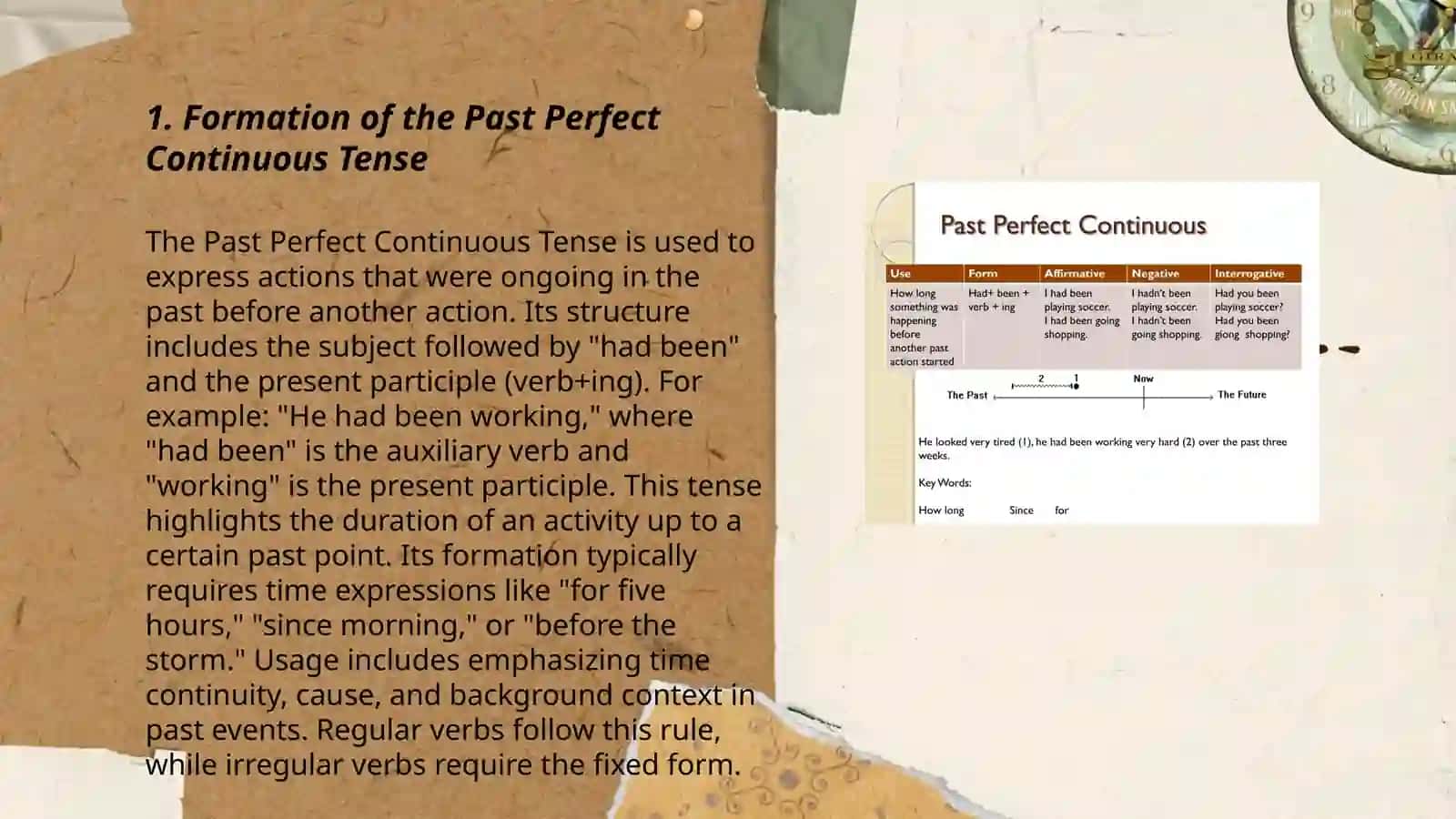 Past perfect continuous 3