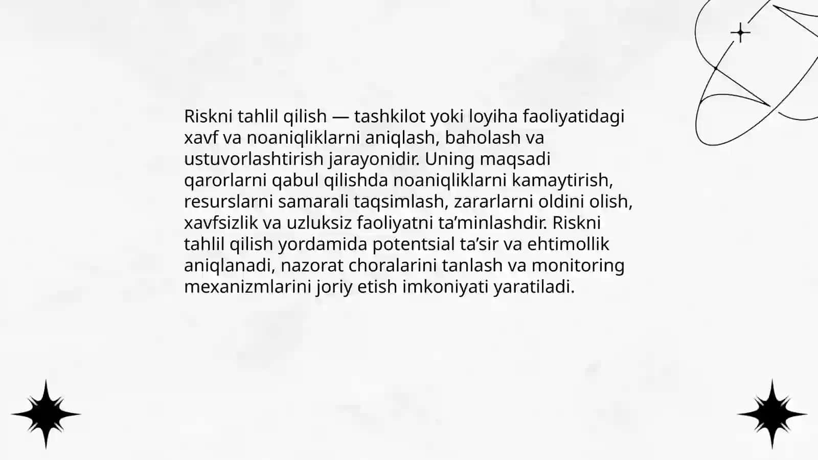 Riskni tahlil qilish 3