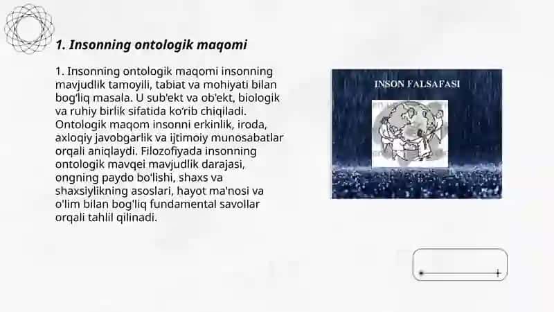 Inson falsafasi 3
