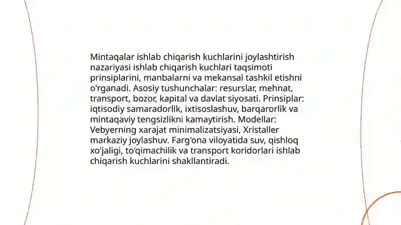 Mintagalar ishlab chiqarish kuchlari 3