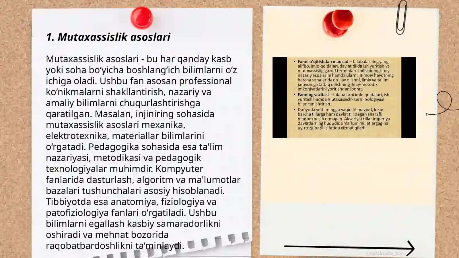 Mutaxassislikka kirish fan sifatida 3