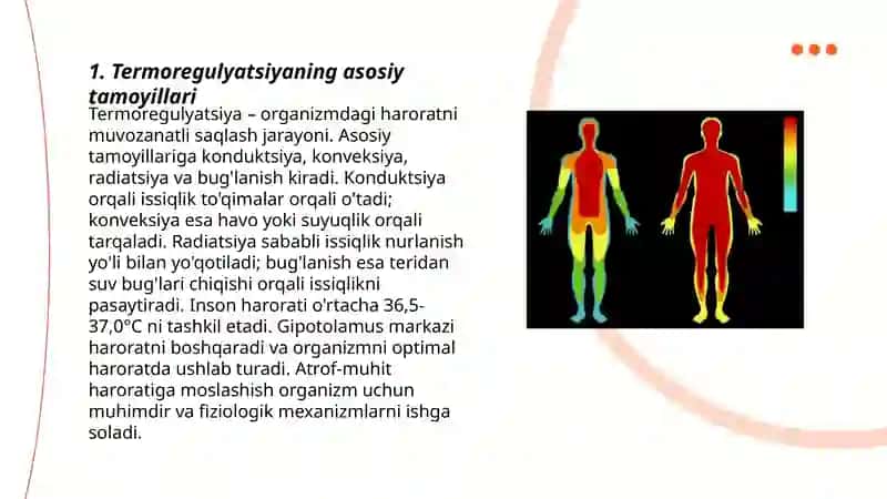 Fizikaviy va kimyoviy termoregulyatsiya 3
