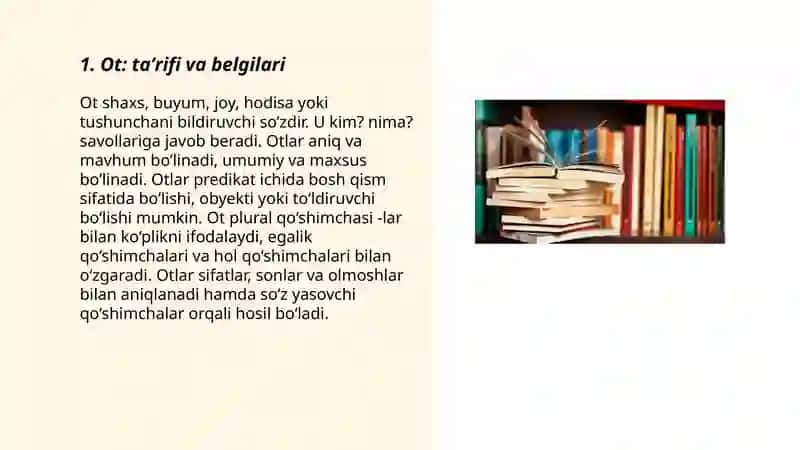 Ot: taʼrifi va belgilari 3