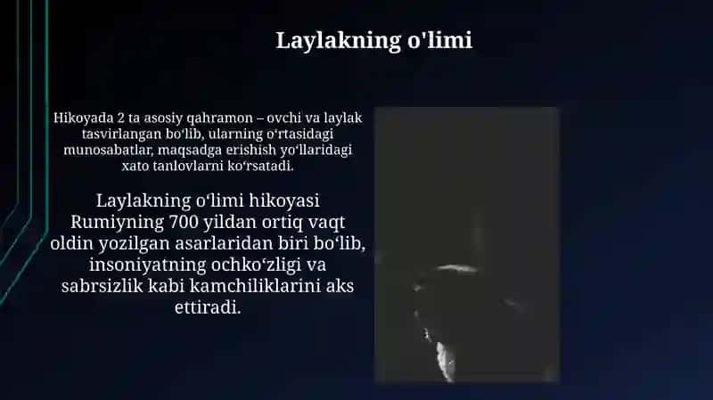 Laylakning o'limi 3