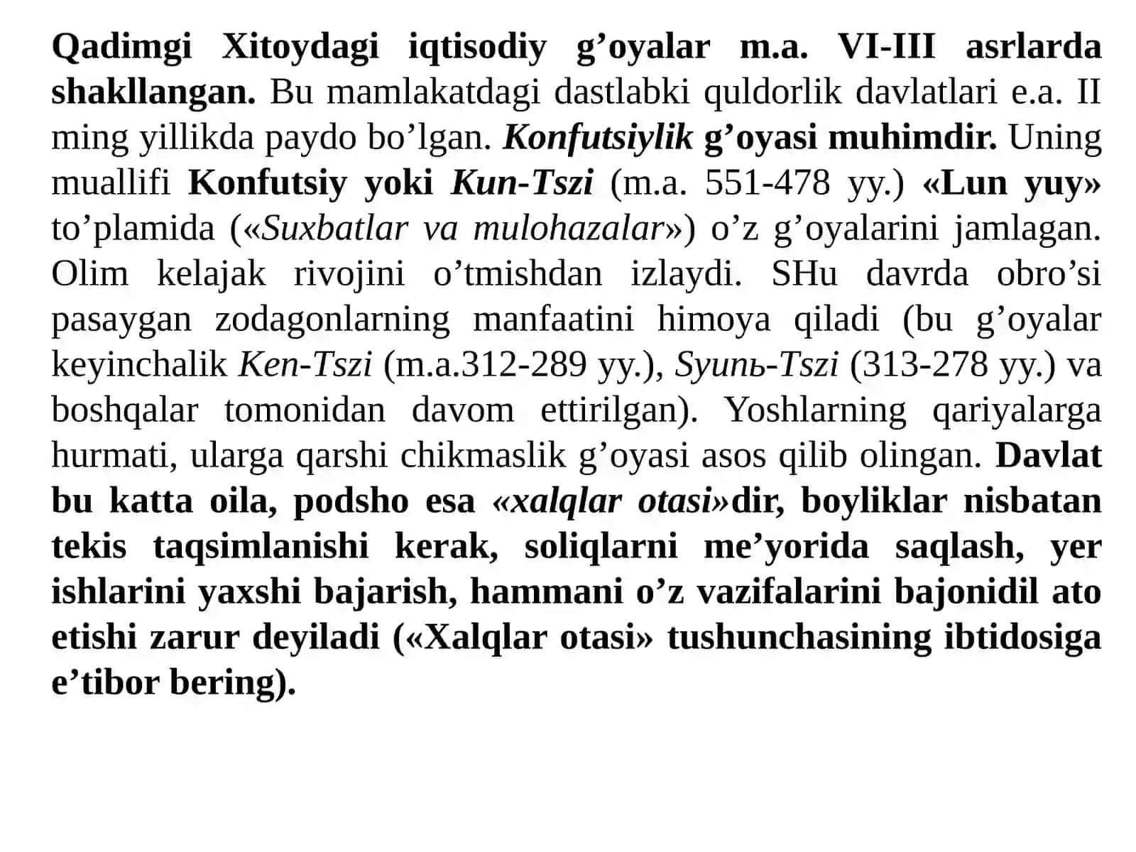 Qadimgi SHarqdagi iqtisodiy g’oyalar 3