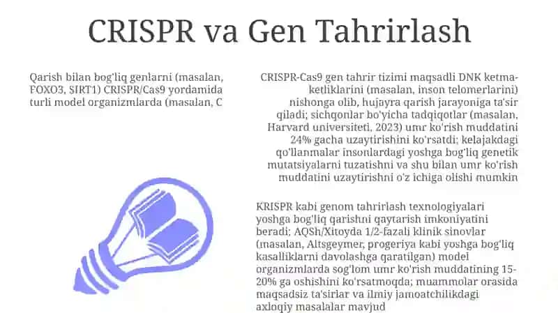 CRISPR va Gen Tahrirlash 3