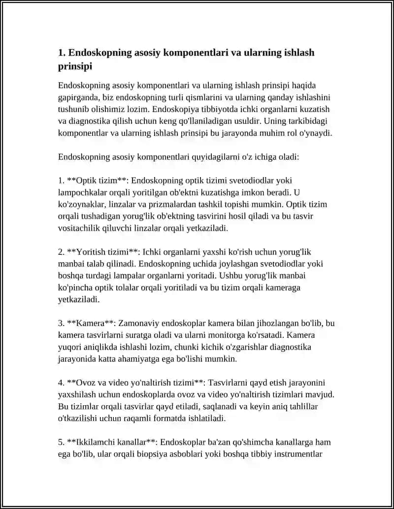 ENDOSKOPNING ISHLASH PRINSIPI 3