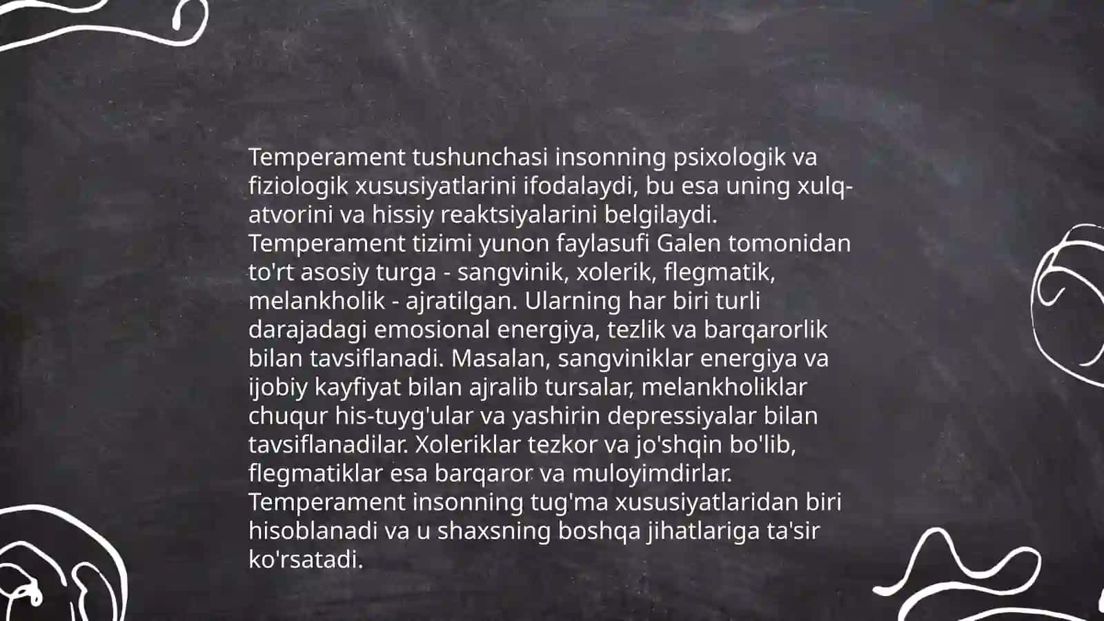 Temperament shaxs strukturasi sipatinda 3