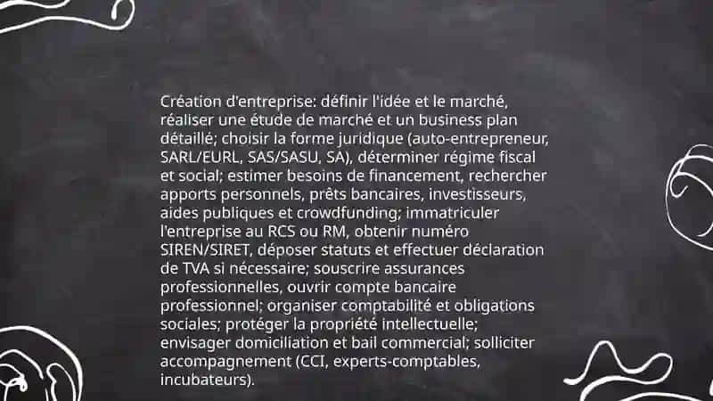 Création d'entreprise 3