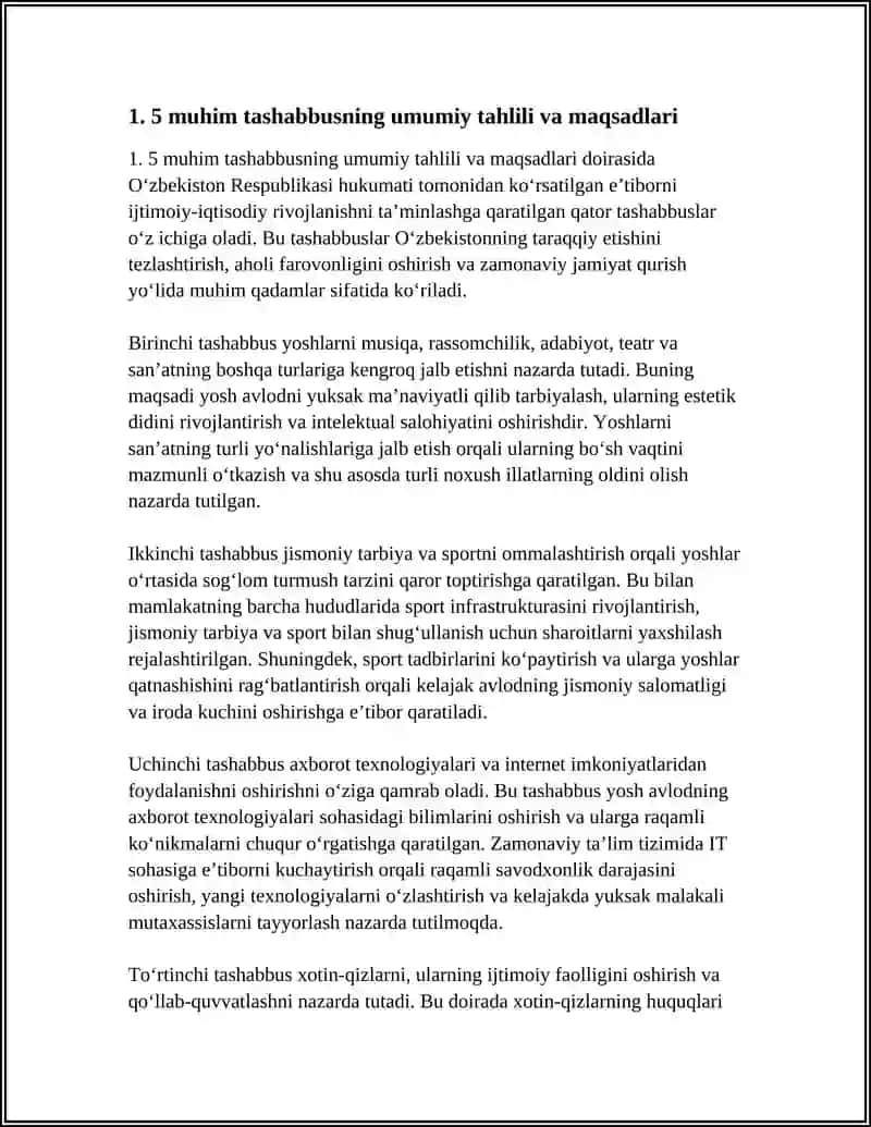 NAMANGAN DAVLAT UNIVERSITETI REFERAT 3