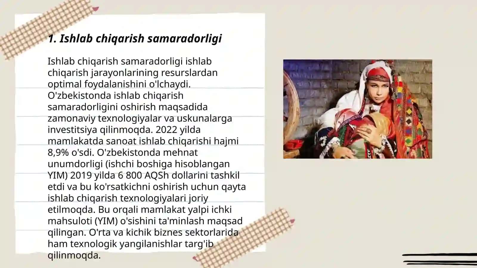 Qolib va hosila munosabati 3