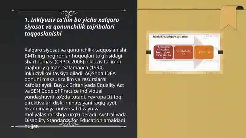 Inklyuziv ta'limni rivojlashidagi xalqaro tajriba 3