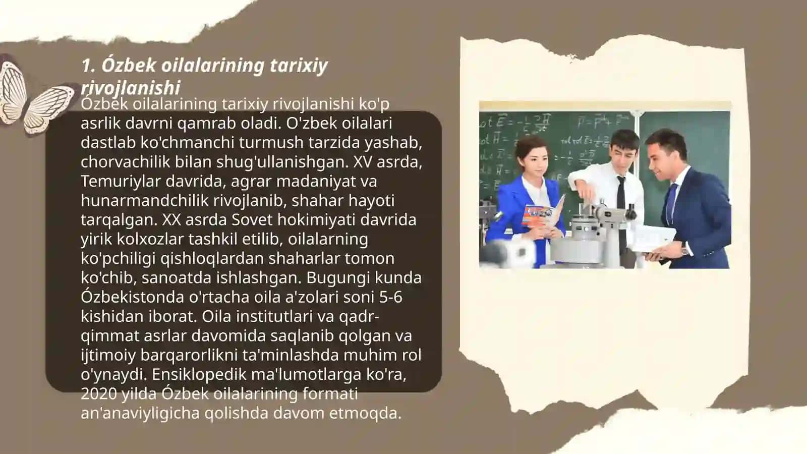 Ózbek oilalarining tarixiy rivojlanishi 3