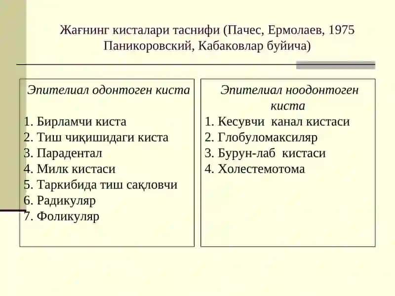 Жағларни ўсмасимон хосилалари 3