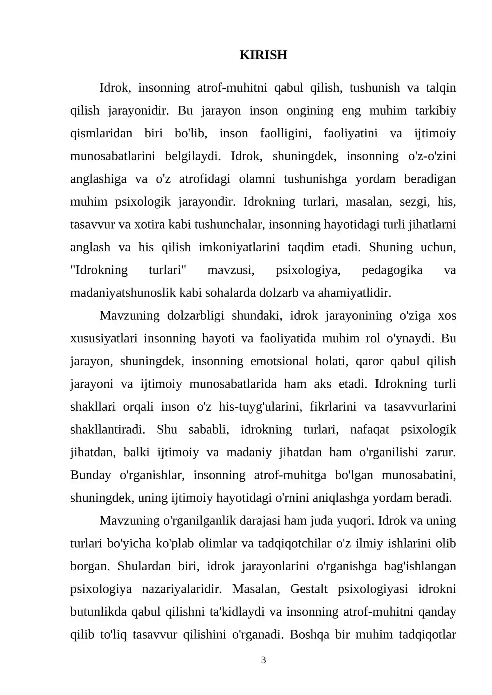 IDROKNING TURLARI 3
