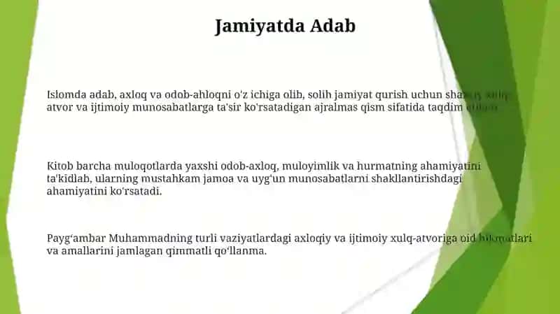 “Al-Adab al-mufrad” asarlari 3