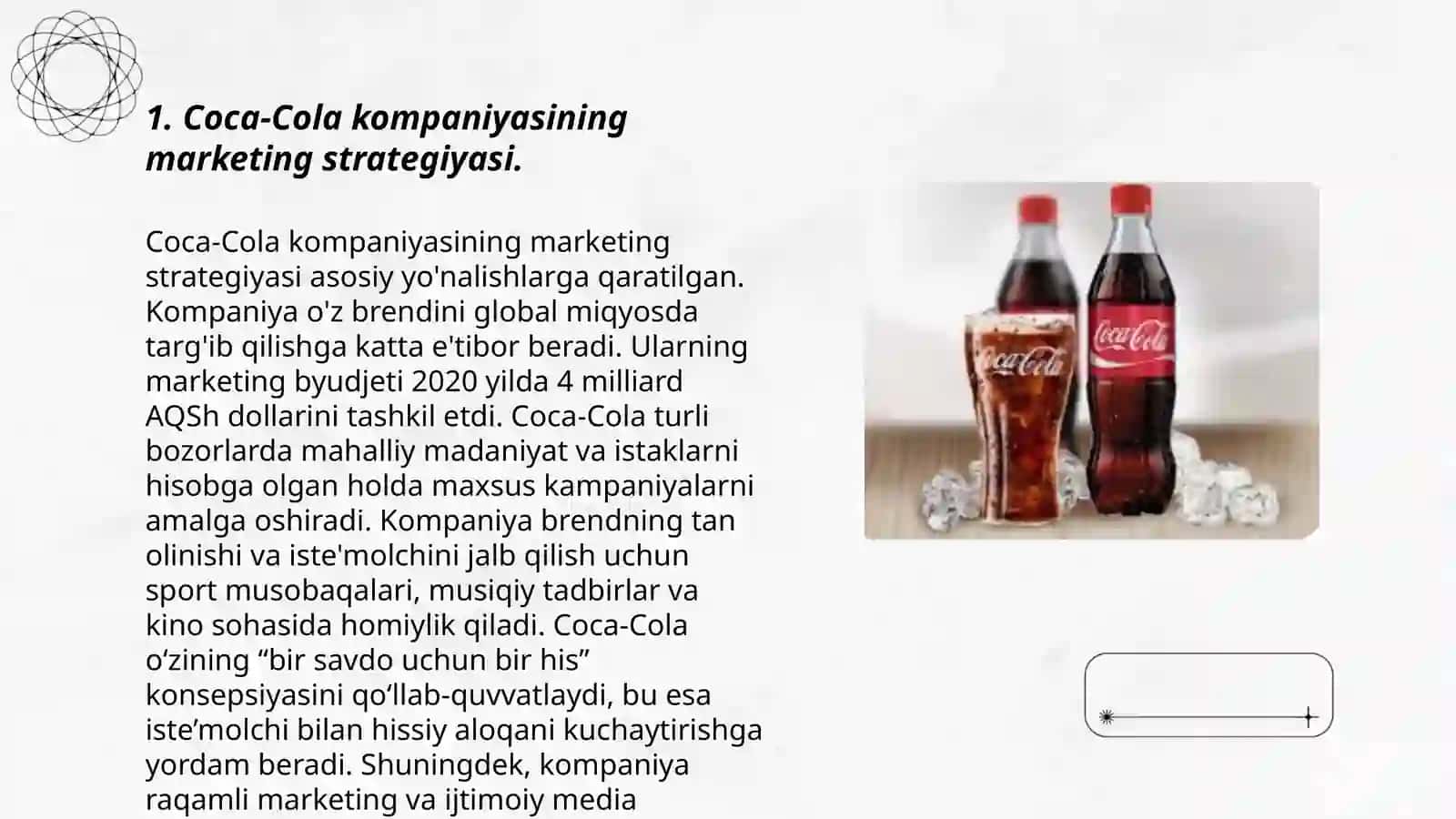 Coca-Cola marketing strategiyasi 3