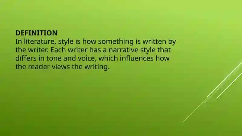 Style & Genre of the Text 3