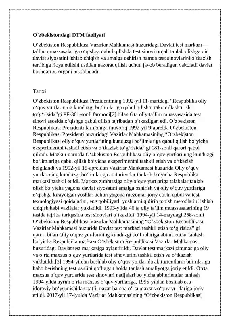 Pedagogik Testlar 3