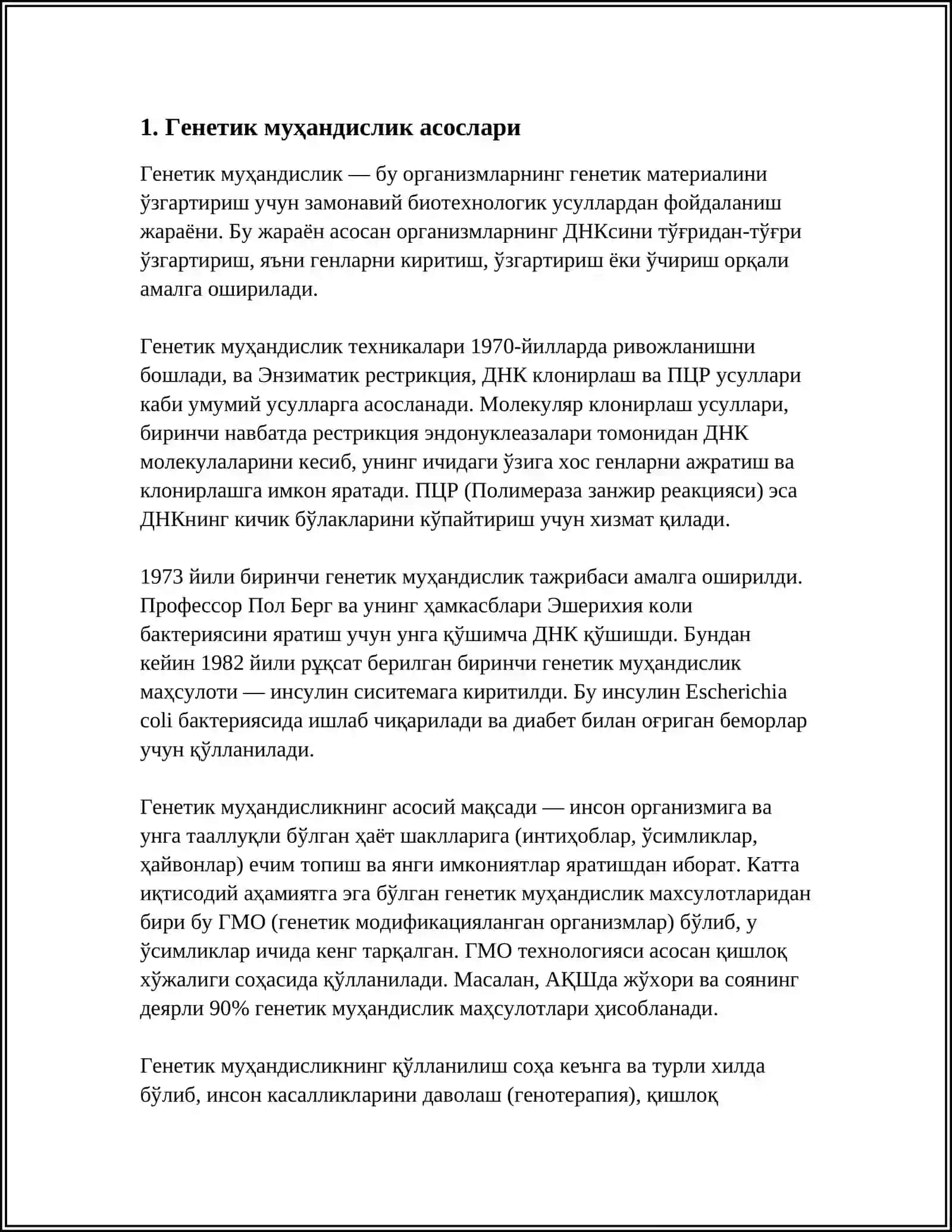 O’SIMLIKLARDA HUJAYRA MUHANDISLIGI 3