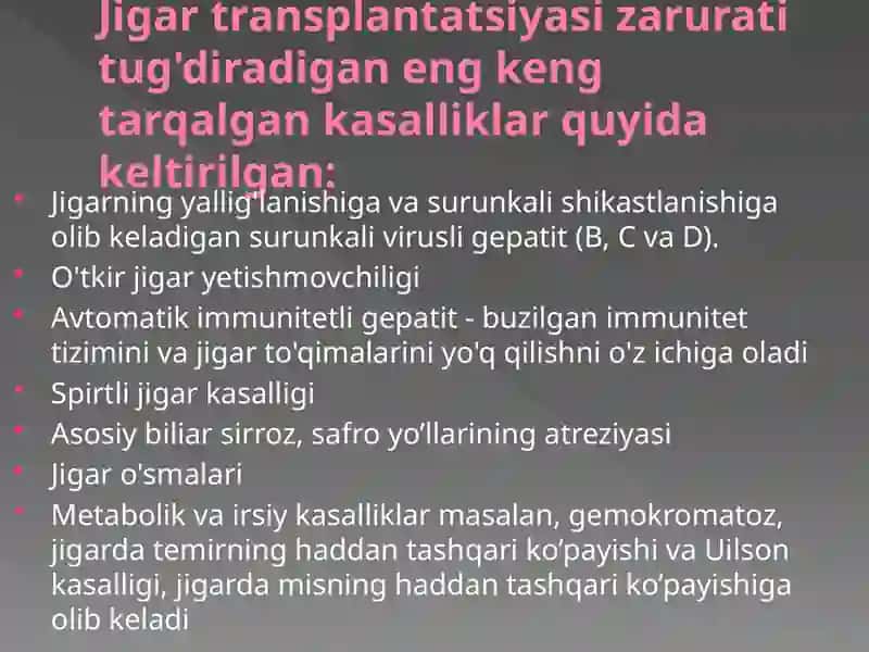 JIGAR TRANSPLANTOLOGIYASI 3