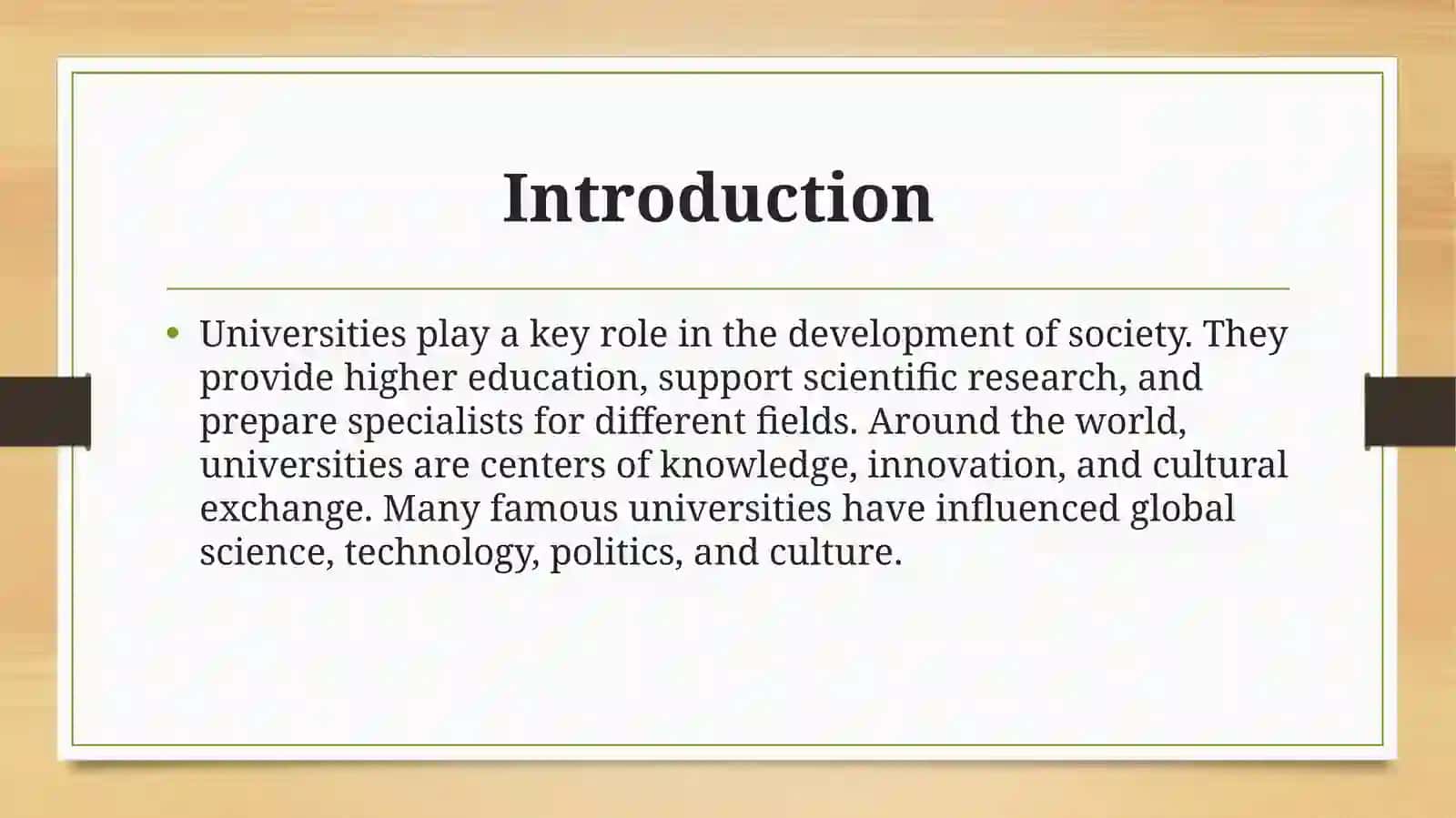 Universities of the World 3