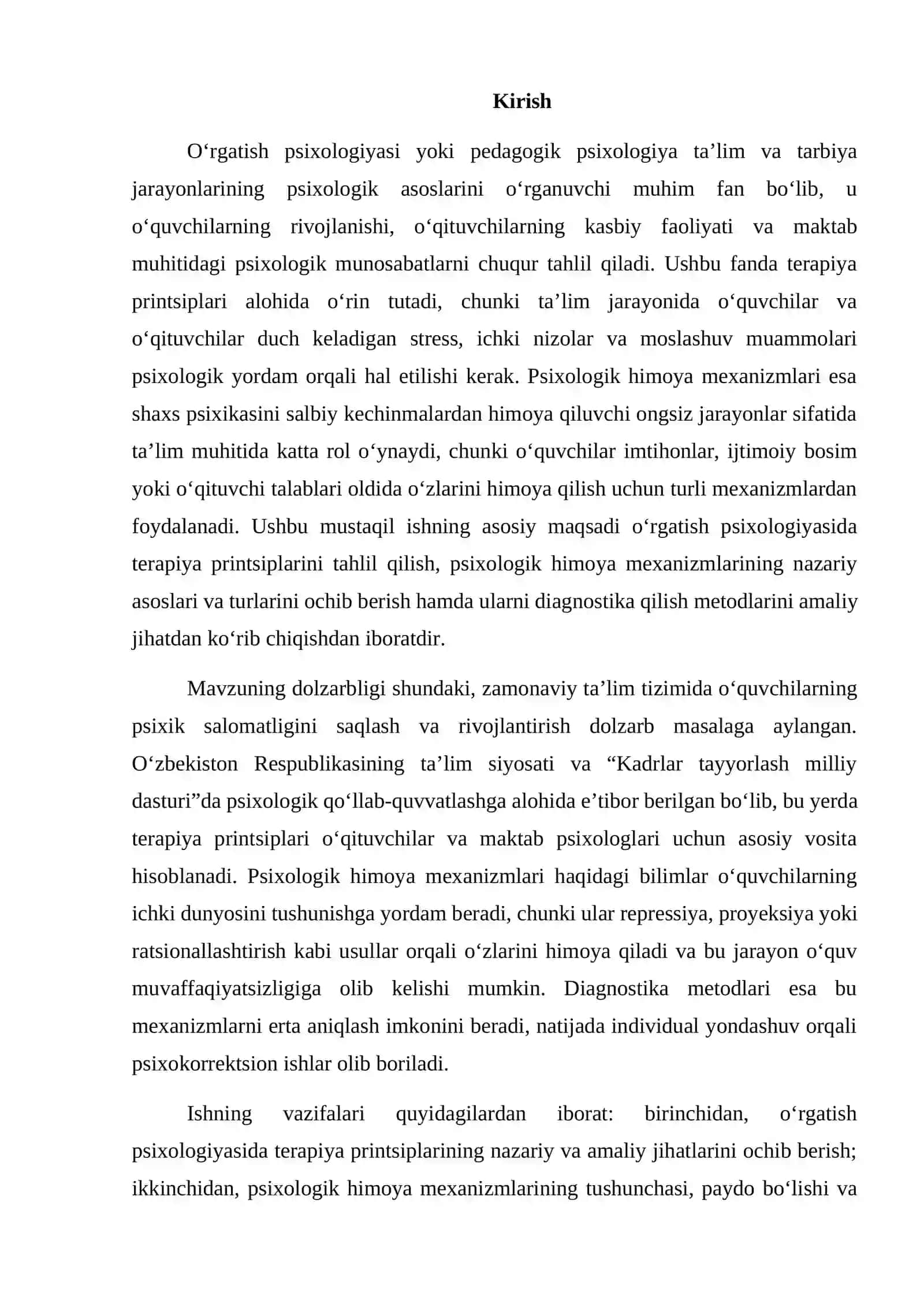 O‘rgatish psixologiyasida terapiya printsiplari 3