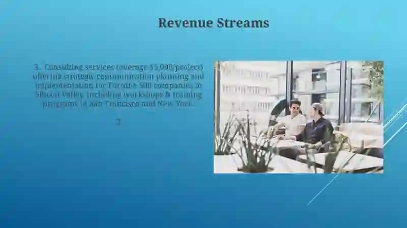 Revenue Streams 3