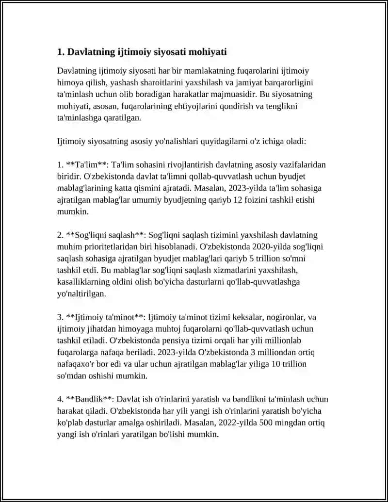 DAVLATNING IJTIMOYI SIYOSATI 3